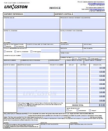 shipping invoice templates