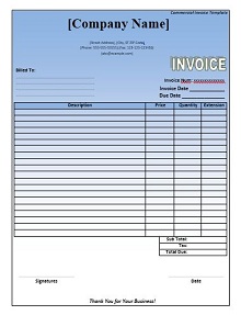 shipping document templates