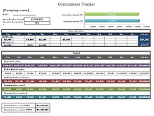 Commission Tracker Spreadsheet