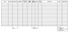 Blank Commission Sheet Template