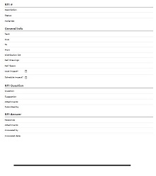 request for information forms