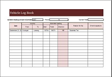 Vehicle Log Book PDF