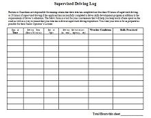 driver daily log sheets