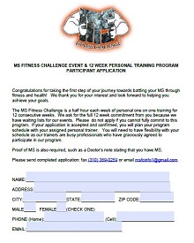 Ms Fitness Challenge Event Program