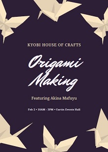 Purple Origami Making Event Program