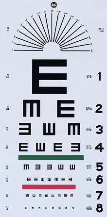 Kid Eye Test Chart
