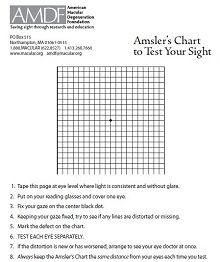 Printable Eye Test Chart Numbers