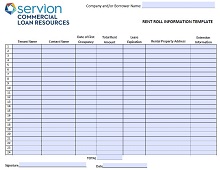 blank rent roll form