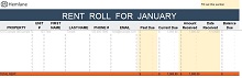 rent roll spreadsheet example