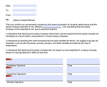 Salary Increase Letter Sample from excelshe.com