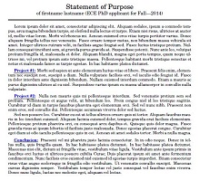 Statement of Purpose of firstname lastname
