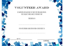 60+ Free Volunteering Certificate Templates (DOC, PDF) » ExcelSHE