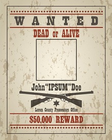 custom wanted poster