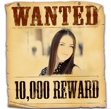 wanted poster blank