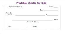 blank check template