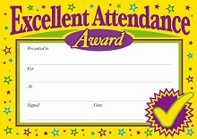 Excellent Attendance Award
