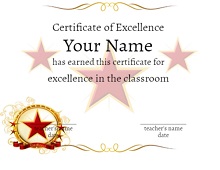 certificate of perfect attendance
