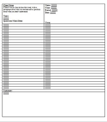 printable cornell note taking template