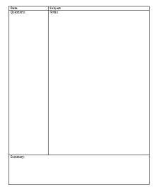 editable cornell notes template