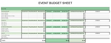party budget planner