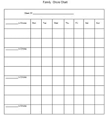 sticker chore chart template