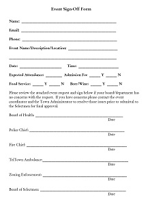 Event Sign Off Form DOC