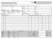 Routine Purchase Requisition Form