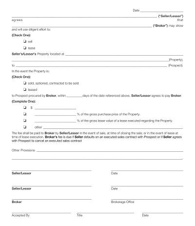 Sample Commission Sales Agreement Template