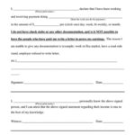 Proof of Income Letter Template PDF